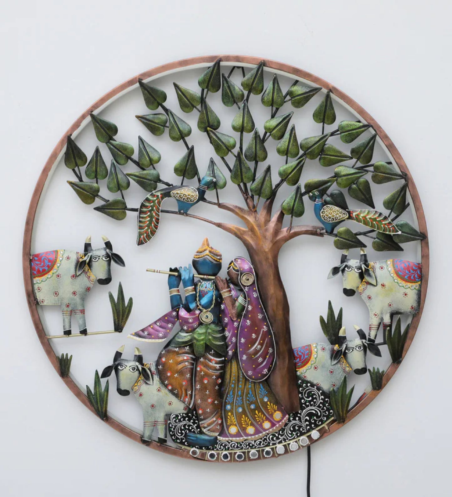 Radha Krishna Wall Art – Elevate Your Home with Divine Beauty
