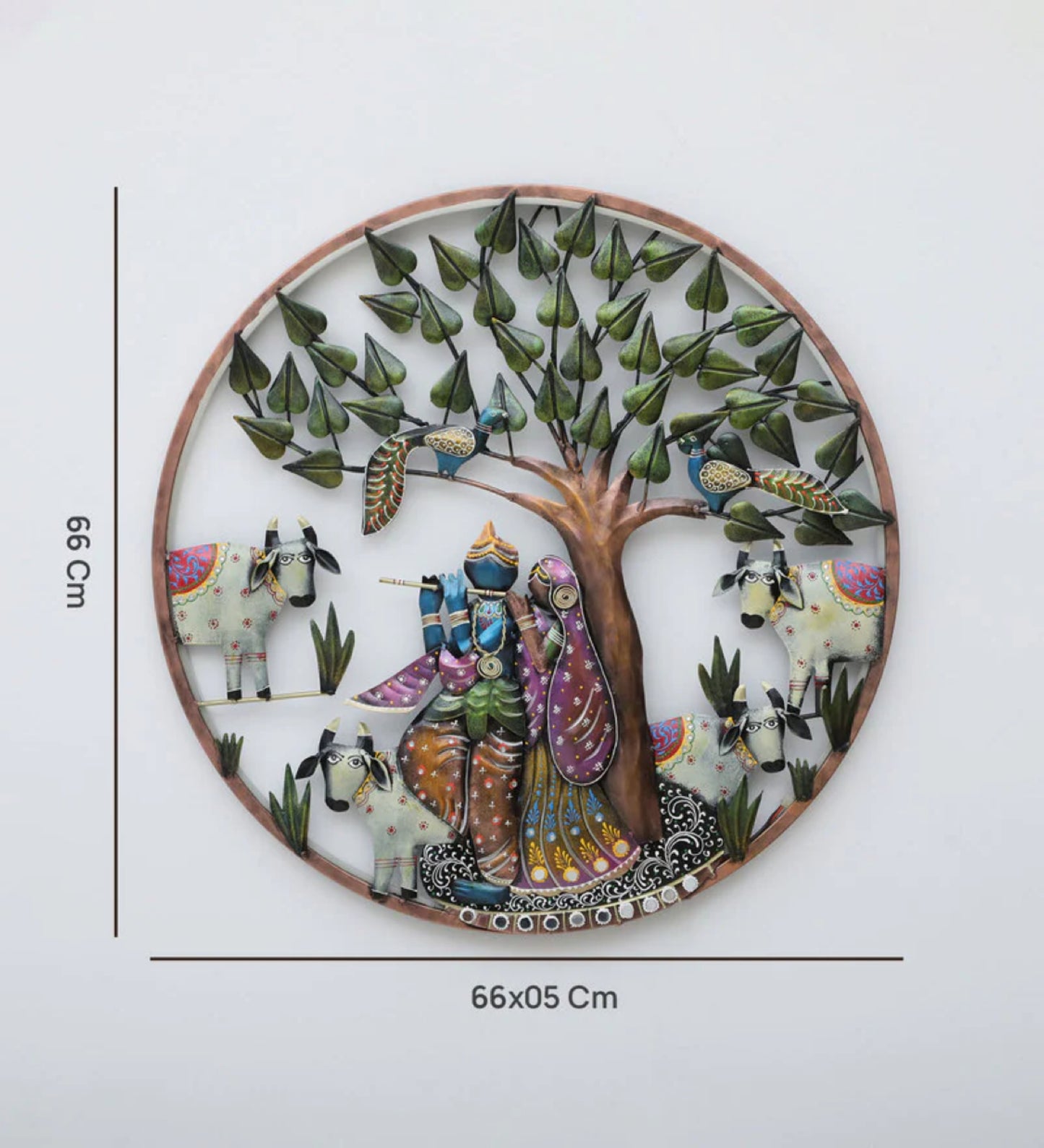 Radha Krishna Wall Art – Elevate Your Home with Divine Beauty